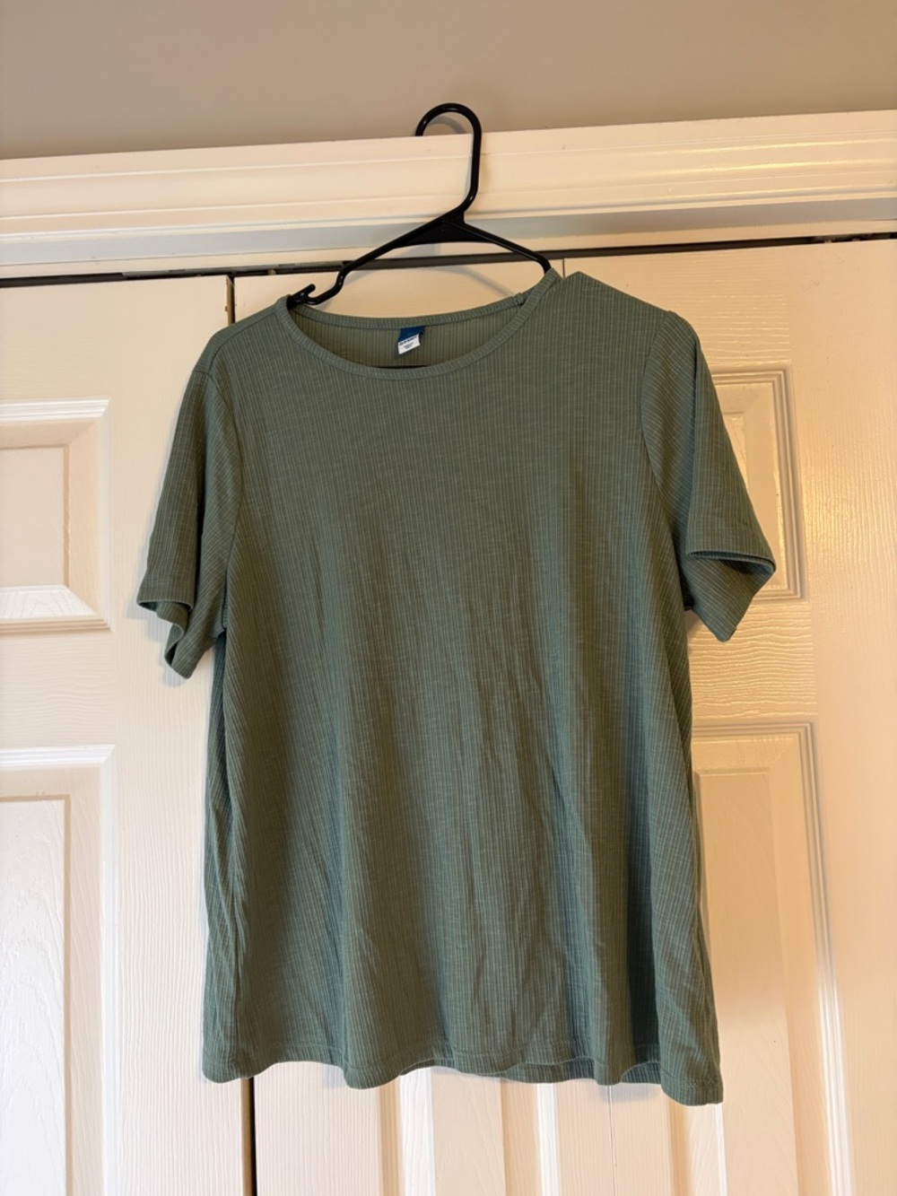 Old Navy Men's Short Sleeve Ribbed Tee - Olive